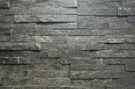 Verhoilukivi Majakivi Black Quartzite Unikko 15x60